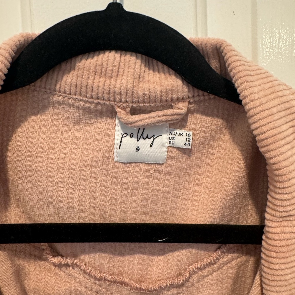 Polly Crop Shacket Size 12 - Picture 13 of 14